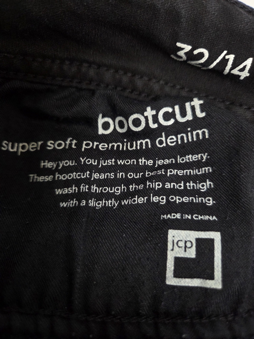 jcpenney Black Bootcut Women's Jeans - Picture 3 of 11